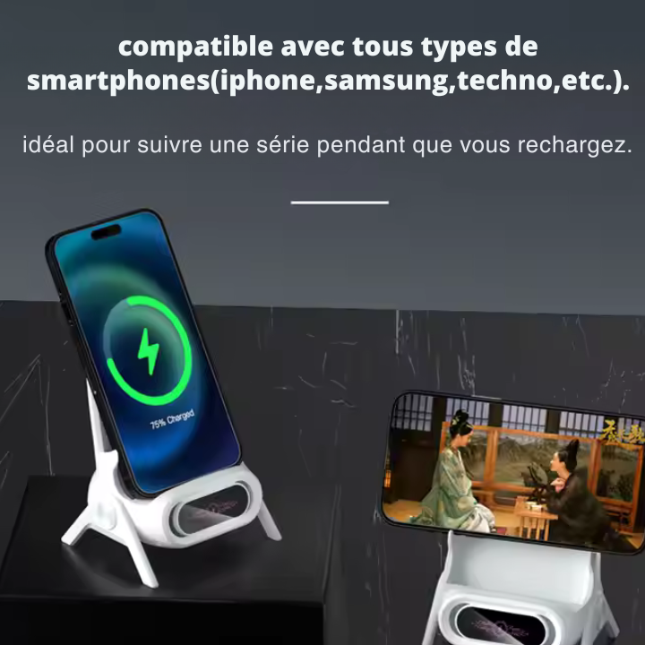 Chargeur sans fil 3 en 1